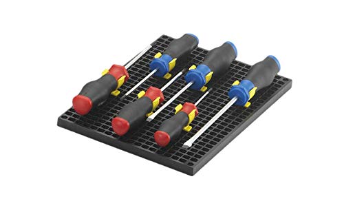 Organizer Genie ® - One Black Pegboard to organize your Sockets, Wrenches, Pliers, Screwdrivers, Bits and All Other Tools - color: Black
