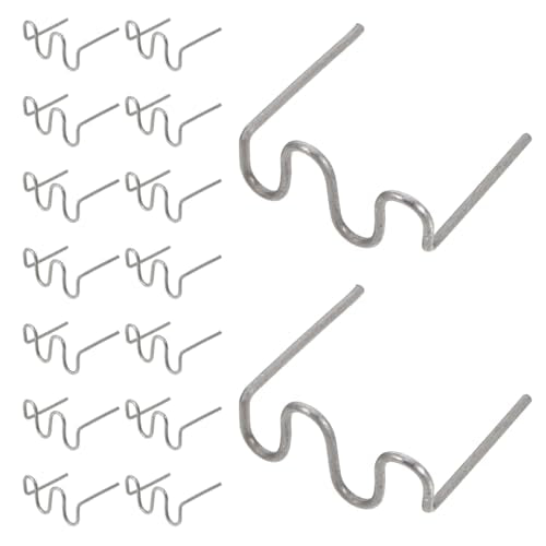 1000pcs Plastic Welding Staples Hot Staples Decoration Welding Repair Kit Auto Repair Car Bumper Dashboard Lamp Holder Plastic Rings