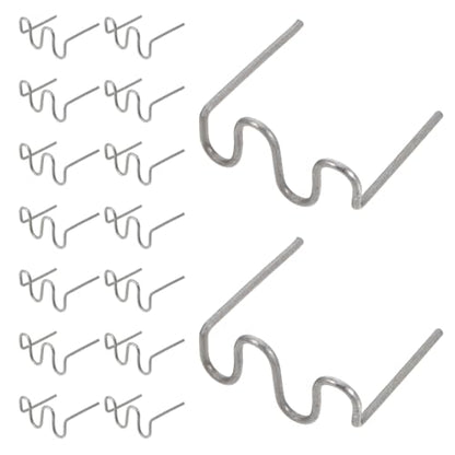 1000pcs Plastic Welding Staples Hot Staples Decoration Welding Repair Kit Auto Repair Car Bumper Dashboard Lamp Holder Plastic Rings