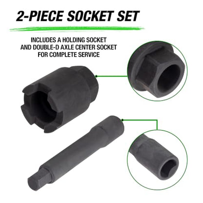 OEMTOOLS 24365 Volvo Shock Retaining Nut Strut Removal Socket Tool, Suspension Tools Automotive, Removes Fasteners on Struts for Many Models of Volvos