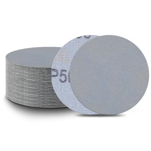 100 PCS 5000 Grit 3 Inch Hook and Loop Sanding Discs | Ultra-Fine Grinding, Wet Dry, Silicon Carbide, Round Sandpaper, for Wood Metal or Auto, for Drill Polishing Kit - style: 5000 Grit