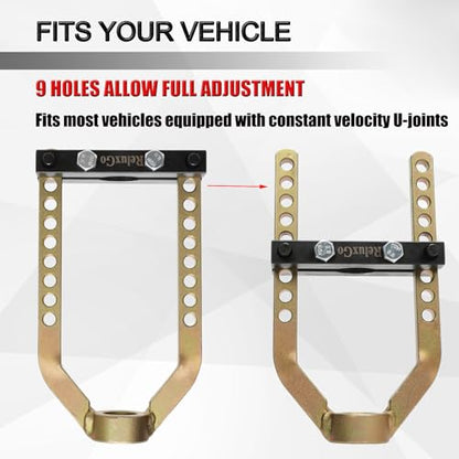 ReluxGo CV Joint Puller Propshaft Separator Tool Universal CV Axle Removal Tool CVJ CV Axle Puller U Joint Removal Tool