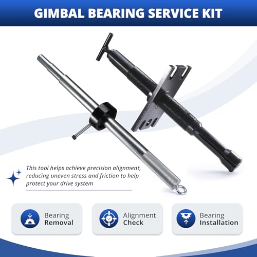 Mercruiser Alignment Tool & Gimbal Bearing Installer Puller fit for Boat Volvo Alpha 1 MR Bravo OMC