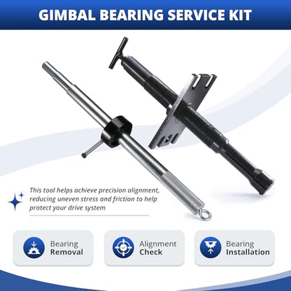 Mercruiser Alignment Tool & Gimbal Bearing Installer Puller fit for Boat Volvo Alpha 1 MR Bravo OMC