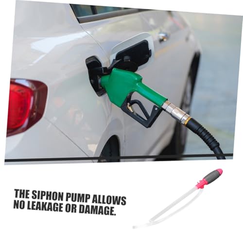 2pcs Manual Pump Kit Siphon Hose Transfer Pump Car Accessories Rustproof