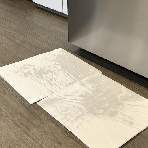 Quick Dam Mighty Mat 16inx18in Reusable Absorbent Towels -Wring Out & Reuse for Flood, Water, Oil & Spill Cleanup 10-Pack