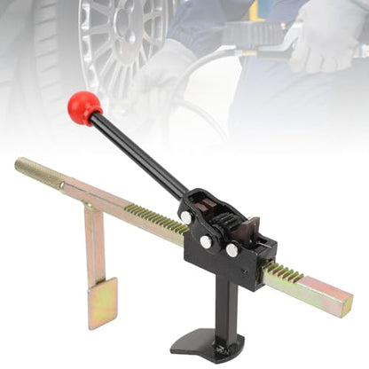 SIXRUN Manual Tire Changer, Tire Bead Breaker Tool, High Strength Metal Manual Tire Changer for Car Motorcycle, Enhanced Efficiency, Easily Opens and Holds Tire with Compact Design