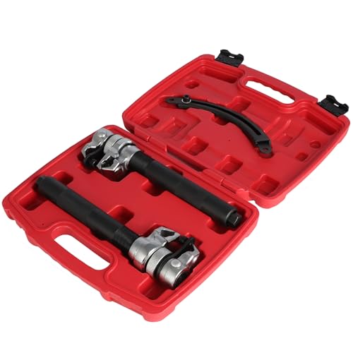 ECCPP Coil Spring Compressor Tool | Auto 2 Pcs Heavy Duty Macpherson Strut Spring Compressor Set with Security Bracket for Car Truck ATV UTV, 2645 LB Capacity