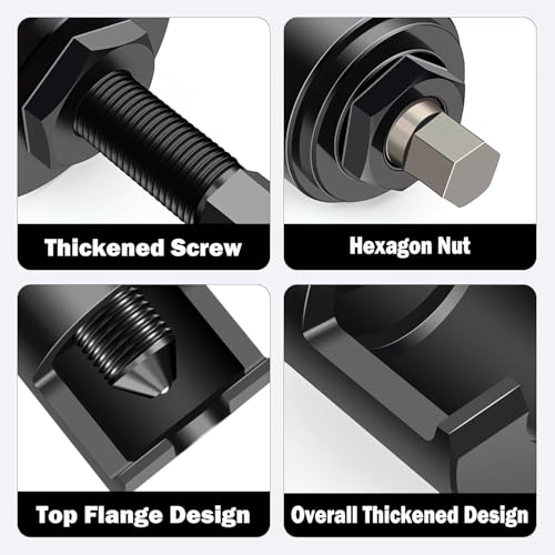 Ball Joint Removal Tool Heavy Duty Truck Ball Joint Separator Universal 36mm Forks Ball Joint Puller Compatible with Class 3–8 Trucks and Equipment