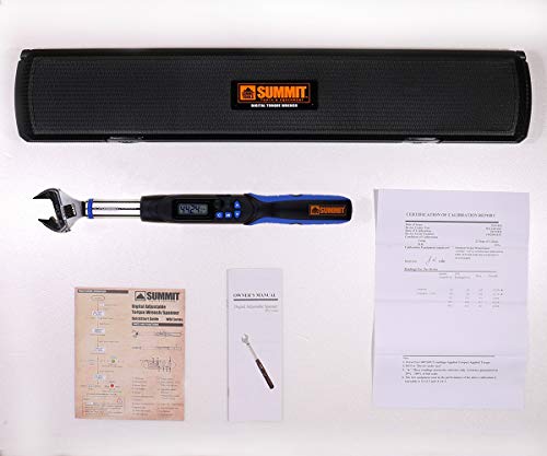 Digital Torque Wrench, Stainless Steel, 2.21 - 44.24 ft-lbs