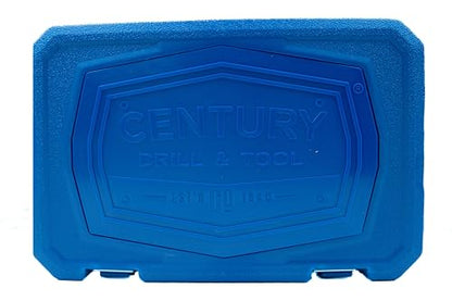 Century Drill & Tool 98904 Fractional Tap & Die Set, 24 Piece | 24 Piece Fractional Tap & Die Set, Precision-Cut Threads for Clean, Accurate Results: Each plug tap and hex - size: 24-Piece