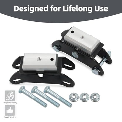 Aluminum 3-4 Ton Jack Stand Adapter, Jack Pad Adapter for BMW, Mini, Toyota Supra A90 A91 & Nissan GTR, 2PCS