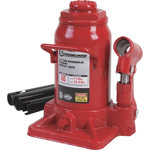 Strongway 12-Ton Stubby Hydraulic Bottle Jack - style: 12 Ton