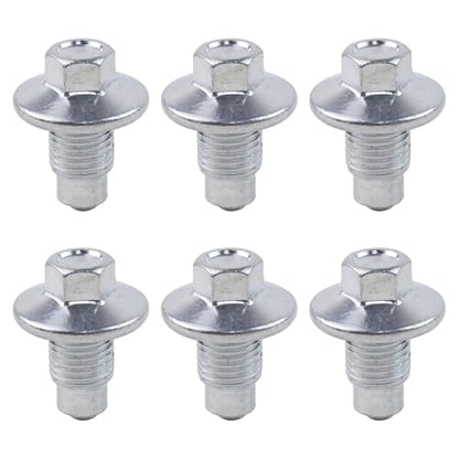 Magnetic Oil Drain Plug M14 x 1.5 mm for Ford Chevrolet GMC Jeep Honda Land Rover Chrysler Dodge Ram Jaguar Acura Mitsubishi Mazda Hyundai Kia Yamaha Triumph Audi VW Porsche Mercedes Benz