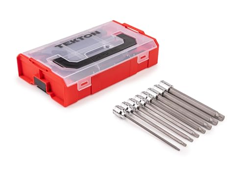 TEKTON Long Triple Square Bit Socket Set, 8-Piece | SHB91705 - size: 8-Piece (M4 - M12)