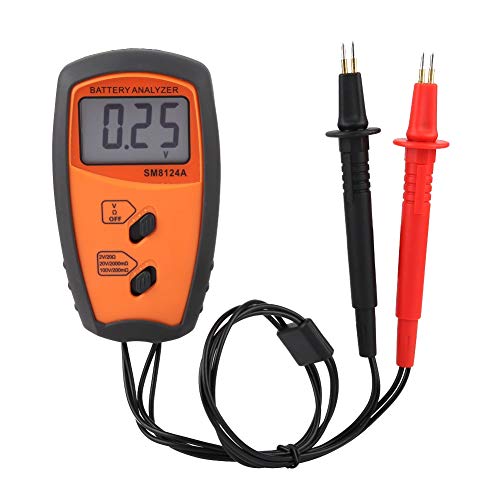 Car Battery Tester, LCD Display Digital Voltmeter Battery Voltage Tester, Battery Analyzer for Automotive, Car