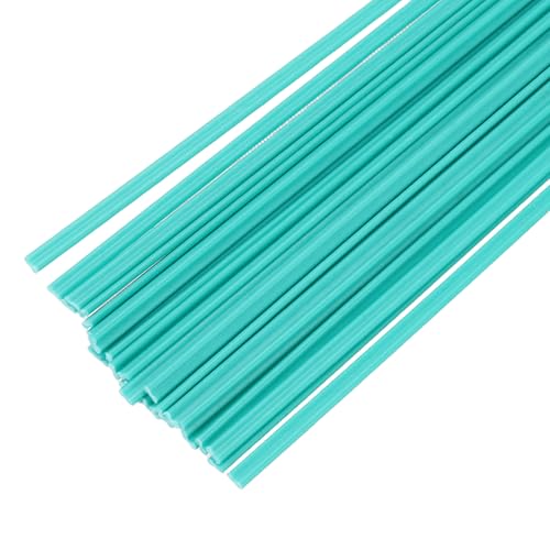 MECCANIXITY 30pcs 8 Inch Plastic Welding Rods PVC Welding Strips Welder Rods for Plastic Welder, Car Bumper, Kayak Repair, Green - color: Green, size: 8 Inch