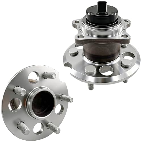 512280 Rear Wheel Bearing Hub Assembly for Toyota Sienna 2004-2010 FWD | Eliminates Noise, Fixes ABS & Hub Issues, Simple Installation, Direct Bolt-On, OEM Quality, No Warning Lights, DIY Friendly - size: 512280