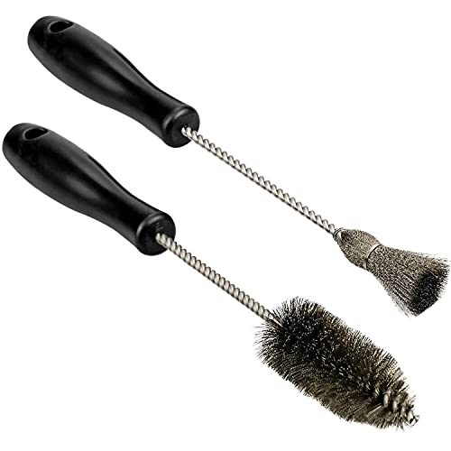 Diesel Injector Sleeve Cup Seat Cleaning Bore Brush Kit Compatible with Ford Powerstroke Caterpillar Navistar Maxxforce