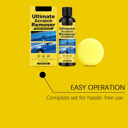 Nanopolix Ultimate Scratch Remover, Second Surface Scratch Fix, Nano Polix Car Cloth Scratch Remover, All Paint Colors Polishing Kit, Quick Repair Scratches and Restore Shine ﻿