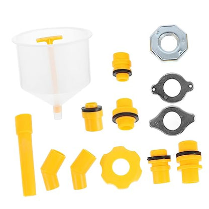 Non-Spill Coolant Funnel Kit Spill Proof Filling Tool Radiator Coolant Kit for