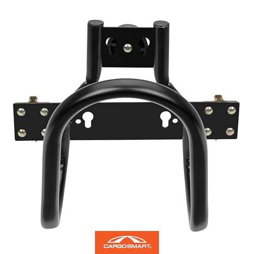 CargoSmart Motorcycle Wheel Chock — Connects to X-Track and E-Track Systems — Fits Up to 7” Wide Tires - style: Motorcycle Wheel Chock