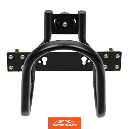 CargoSmart Motorcycle Wheel Chock — Connects to X-Track and E-Track Systems — Fits Up to 7” Wide Tires - style: Motorcycle Wheel Chock