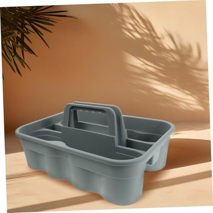 BESTOYARD Cleaning Supplies Storage Plastic Tool Tote Basket Portable Auto Detailing Accessories