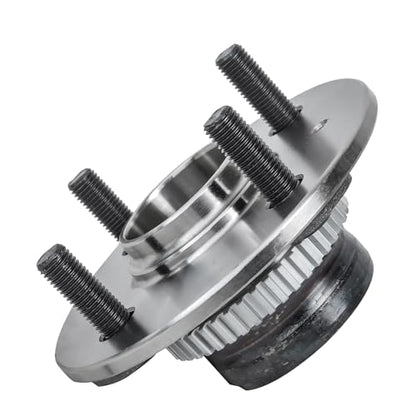 Detroit Axle - Pair Rear Wheel Bearing Hubs for Hyundai Accent 2005 [w/ABS] 2 Wheel Hub Bearings Assembly Replacement - style: 512192 x2/Pair