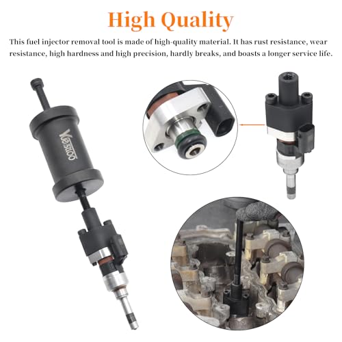 Fuel Injector Puller Tool, Compatible with GM 1.0L 1.4L 1.5L Engines | Compatible with Chevy Buick, Vauxhall/Opel Adam Astra K, OEM TEN00140, Gasoline Engines Labor-Saving Injector Removal Tool