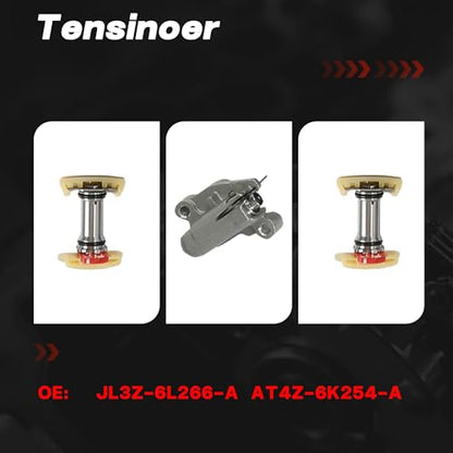 3.5 Timing Chain Kit w/Tool Kit Camshaft Holding Tool Water Pump | Fit For Ford Edge Explorer Flex Taurus Mustang 2011-2019 3.5L 3.7L V6 Replace OE BL3Z-6268-A AW6348