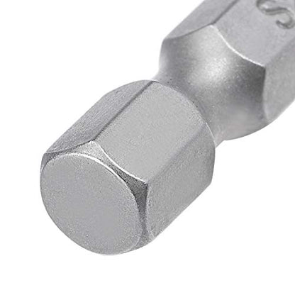 uxcell 10 Pcs T9 Magnetic Torx Screwdriver Bits, 1/4 Inch Hex Shank 3.94-inch Length S2 Security Tamper Proof Screw Driver Kit Tools - size: T9