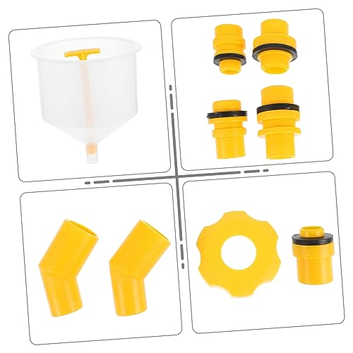 Spill Coolant Funnel Fill Kit Radiator Tool for Easy Refills Prevents Spills Trapped Air Construction for Automotive Cooling Systems
