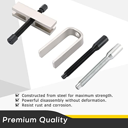 Car Steering Wheel Puller Compressor Remover Set | Automotive Steering Wheel Lock Plate Compressor Removal Tool Kit, for Most Cars, SUVs and Light Trucks