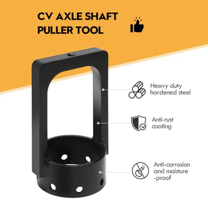 3.75 inch CV Axle Shaft Puller Tool, UTV/ATV CV Axle Removal Tool | Heavy Duty Axle Puller for Cars, Trucks, ATV & UTV - CV Joint & Driveshaft Removal Tool Set