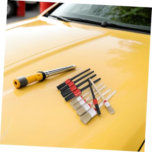 10pcs Auto Detail Cleaning Brush Set with Soft Pp Bristles, Car Interior Detailing Brushes for Dashboard, Vents, and Auto Parts Cleaning, Suitable for Cars, Trucks, Suvs, and Rvs