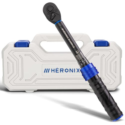 1/4-Inch Drive Click Torque Wrench, 20-240 in.-lb / 2.3-27.1 Nm, Adjustable Dual-Direction 72-Tooth Inch Pound Torque Wrench for Bike, Motorcycle & Small Engine Repair - size: 1/4" DR.『20-240 IN.LB』