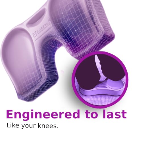 KNEEPAL. Engineered to Outperform Conventional Memory Foam Kneeling Pads. Beloved by gardeners, DIY'ers, bath-time Mommies, fitness peeps and yoga buffs - color: Gray