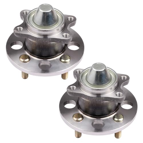 ECCPP 2-Piece 512325 Wheel Hub Bearing for Hyundai Accent 2007-2011 | for Kia Rio 2006-2011 4 lugs Pre-Greased Sealed - size: 512325*2