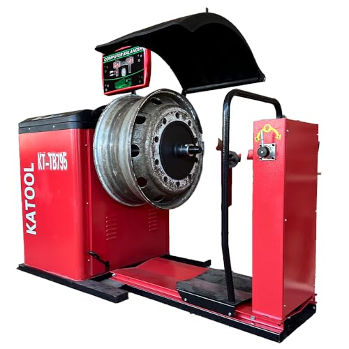 KATOOL KT-B795 Truck Tire Wheel Balancer Machine Truck Bus Tire Balancing Machine Max Rim 51" 220V