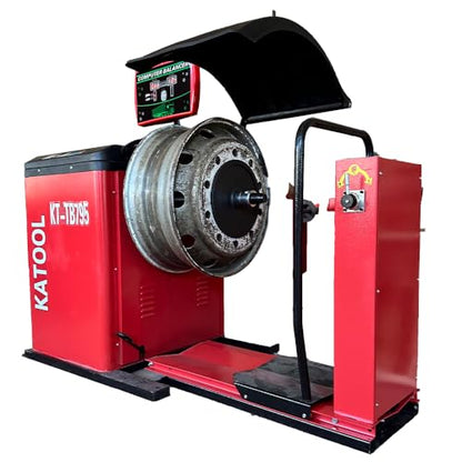KATOOL KT-B795 Truck Tire Wheel Balancer Machine Truck Bus Tire Balancing Machine Max Rim 51" 220V