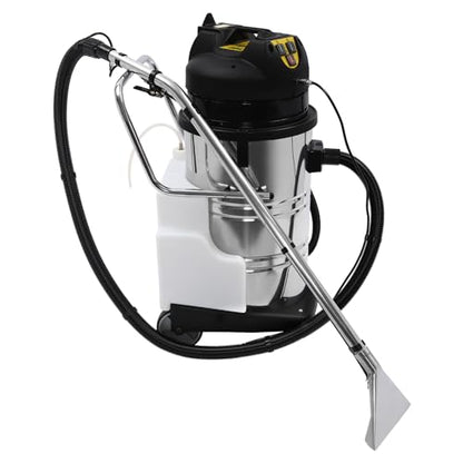 2110W Commercial Carpet Cleaner Machine - 5.3Gal Portable Extractor with 4 Attachments, 250mbar Suction, IPX4 Waterproof for Hotel/Upholstery/Office Cleaning
