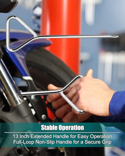 13” Spring Removal Tool Set Fits for Motorcycles Snowmobiles Dirt Bikes, Push/Pull Spring Tool - size: 13"