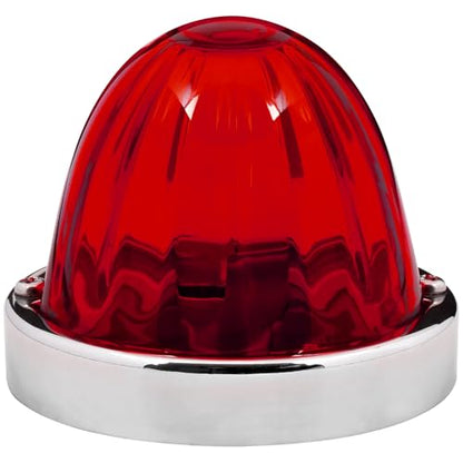 GG Grand General 92442 Stainless Steel Red Watermelon+ Glass Lens Kit for #1156, Bulb not Included - color: 1156 Bulb Base, style: Red
