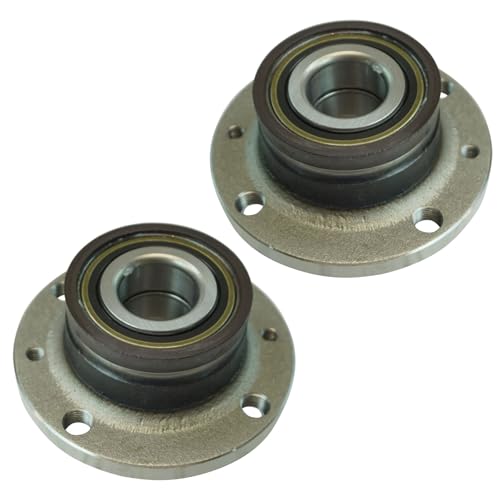 Rear Left and Right Wheel Bearing and Hub Assembly Set 2 Piece Compatible with 2012-2019 Fiat 500