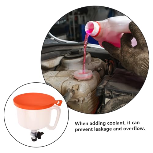 Ciieeo Coolant Funnel Kit 15pcs Oil Funnel for Car Spill Proof Filling Kit Radiator Flush Tool Universal Car Supplies
