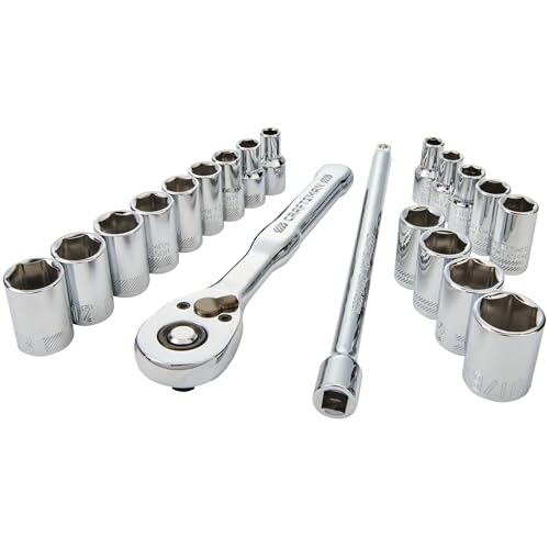 CRAFTSMAN Mechanics Tool Set, 1/4 Inch Drive, 20 Piece, 90-Tooth (CMMT12108)