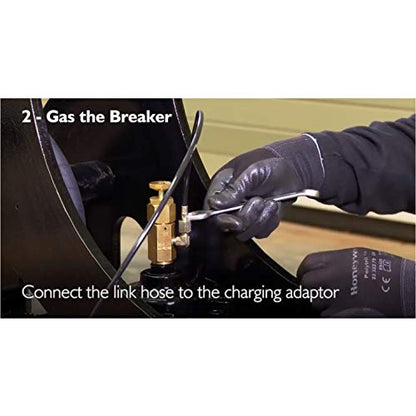 XZT GK-03 Hydraulic Nitrogen Gas Charging and Pressure Test Kit for JCB Hydraulic Breaker Hammer