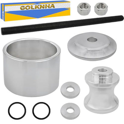 Front & Rear 40/44mm Wheel Bearing Removal Tool Kit for Polaris RZR Sportsman Scrambler General Ranger Worker 550 570 800 850 900 1000