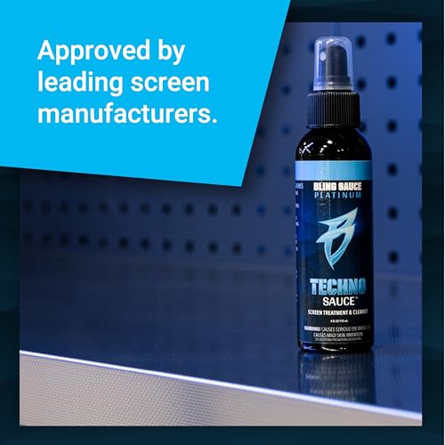 Bling Sauce Techno Sauce 3-Pack, Electronics Screen Cleaner, 4oz Each | Anti-static electronics cleaner removes dust, fingerprints and smudges from phones, tablets, GPS and touchscreens